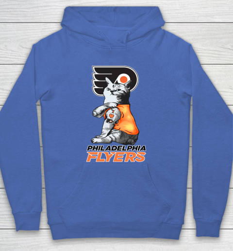 NHL My Cat Loves Philadelphia Flyers Hockey Hoodie 6
