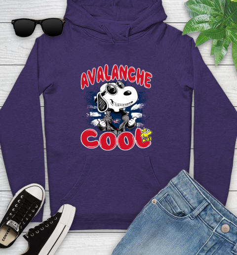 NHL Hockey Columbus Blue Jackets Cool Snoopy Shirt Youth Hoodie 5
