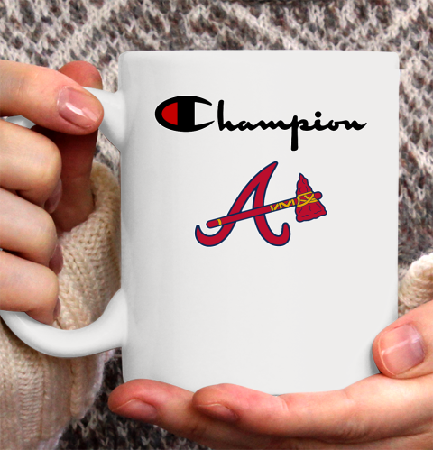 MLB Baseball Atlanta Braves Champion Shirt Ceramic Mug 15oz