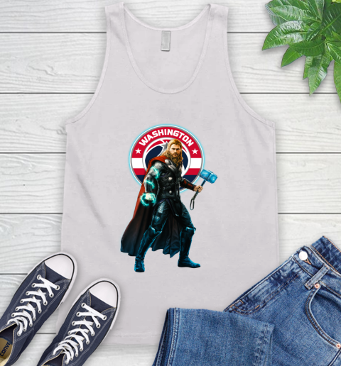 NBA Thor Avengers Endgame Basketball Washington Wizards Tank Top