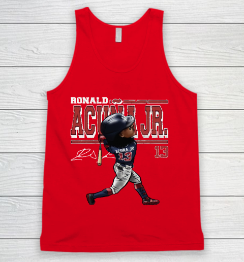 Ronald Acuna Jr Cartoon Tank Top 5