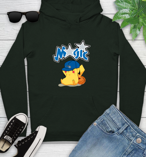 NBA Pikachu Basketball Sports Orlando Magic Youth Hoodie 13