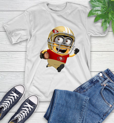 NFL San Francisco 49ers Minions Disney Football Sports T-Shirt