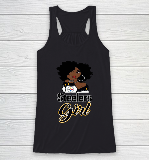 Pittsburgh Steelers Girl NFL Racerback Tank