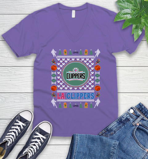 LA Clippers Merry Christmas NBA Basketball Loyal Fan Ugly Shirt 55