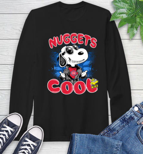 NBA Basketball Detroit Pistons Cool Snoopy Shirt Long Sleeve T-Shirt