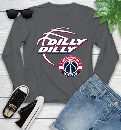 NBA Washington Wizards Dilly Dilly Basketball Sports Youth Long Sleeve 8