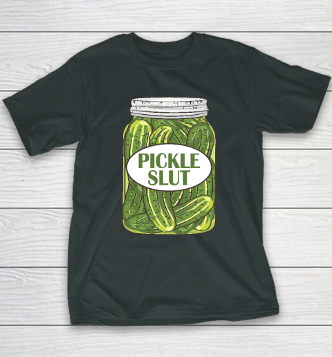Pickle Slut Who Loves Pickles Youth T-Shirt 3