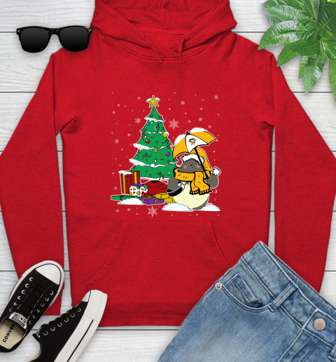 Pittsburgh Penguins NHL Hockey Cute Tonari No Totoro Christmas Sports Youth Hoodie 12
