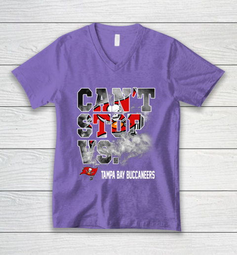 NFL Tampa Bay Buccaneers Can't Stop Vs V-Neck T-Shirt 8