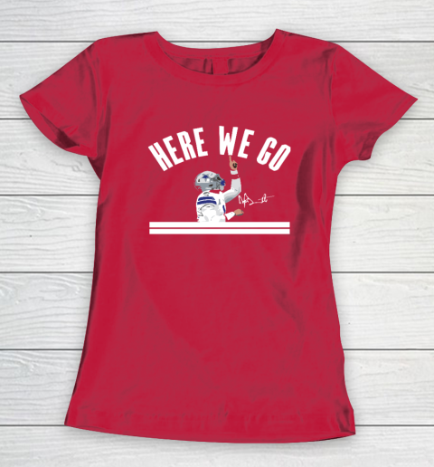 Dak Prescott Cowboys Here We Go Women's T-Shirt 7
