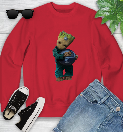 NBA Groot Guardians Of The Galaxy Basketball Sports Memphis Grizzlies Youth Sweatshirt 9