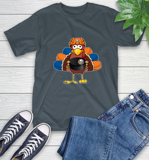 New York Islanders Turkey Thanksgiving Day T-Shirt 9