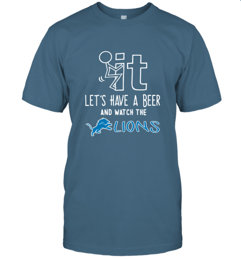 Fuck It Let's Have A Beer And Watch The Detroit Lions Women's V