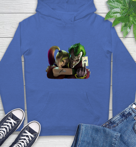 Orlando Magic NBA Basketball Joker Harley Quinn Suicide Squad Hoodie 9