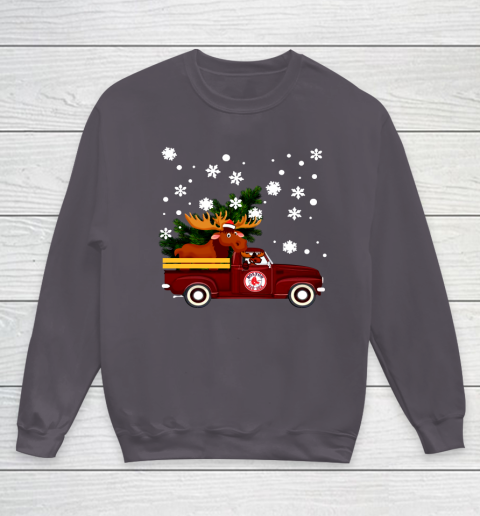 Boston Red Sox Bring Christmas Home MLB Youth Sweatshirt 5