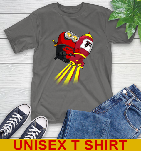 NFL Football Atlanta Falcons Deadpool Minion Marvel Shirt T-Shirt 11 NFL Football Atlanta Falcons Deadpool Minion Marvel Shirt T-Shirt - Image 11