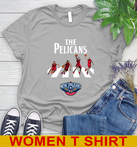 NBA Basketball New Orleans Pelicans The Beatles Rock Band Shirt Women's T-Shirt 5