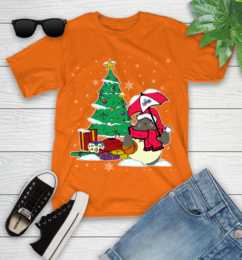 Los Angeles Lakers NBA Basketball Cute Tonari No Totoro Christmas Sports (2) Youth T-Shirt 9
