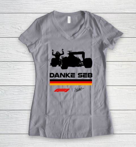 Danke Seb Women's V-Neck T-Shirt 3 Danke Seb Women's V-Neck T-Shirt - Image 3