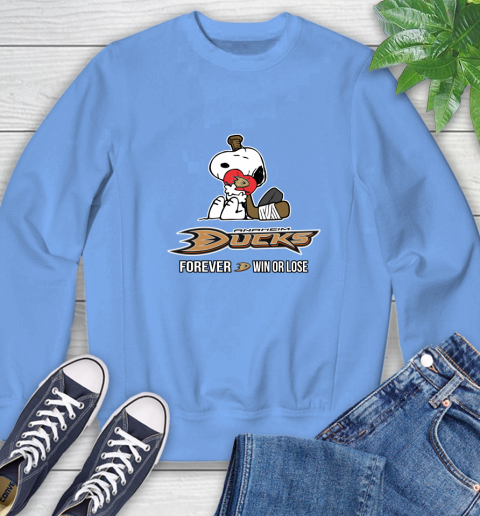 NHL The Peanuts Movie Snoopy Forever Win Or Lose Hockey Anaheim Ducks 35