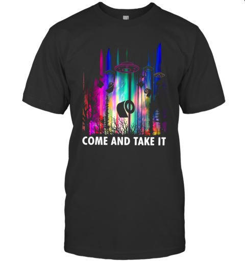 Come And Take It UFO Paper T-Shirt