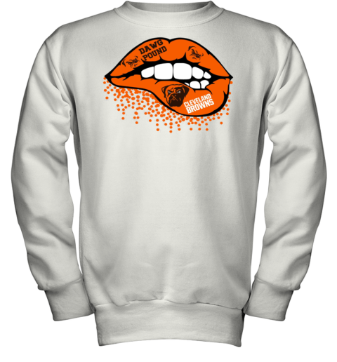 Cleveland Browns Lips Inspired Youth Sweatshirt