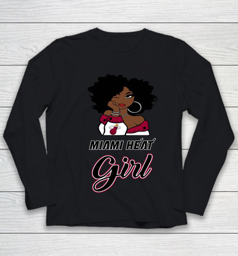 Miami Heat Girl NBA Youth Long Sleeve
