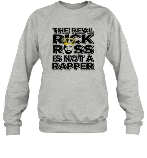 Rick Ross Sweatshirt zwjd rick ross sweatshirt 35 front ash