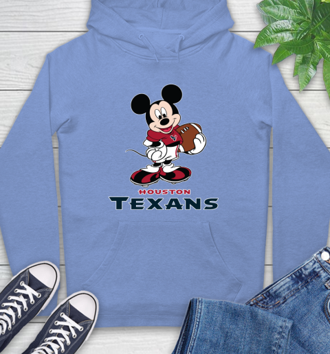 NFL Football Houston Texans Cheerful Mickey Mouse Shirt Hoodie 12
