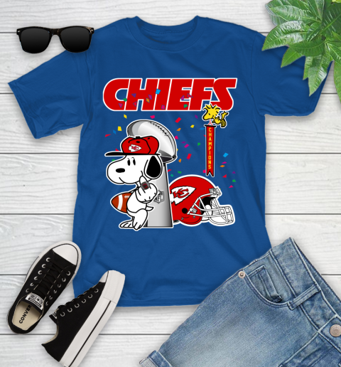 Kansas City Chiefs Champions Super Bowl 2020 Snoopy Middle Finger Shirt 109