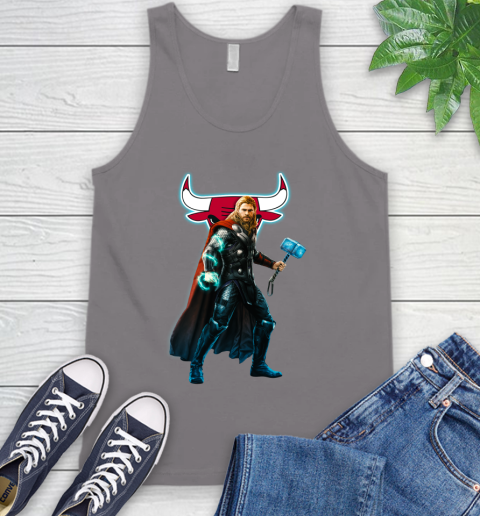 NBA Thor Avengers Endgame Basketball Chicago Bulls Tank Top 7