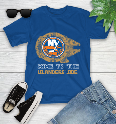 NHL Come To The New York Islanders Wars Hockey Sports Youth T-Shirt 12