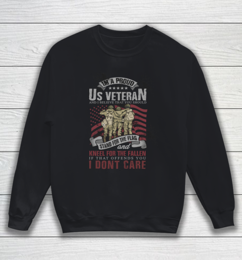 Veteran Shirt U.S Veterans with U.S Flag Sweatshirt