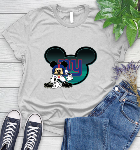 NFL New York Giants Mickey Mouse Disney Football T Shirt Women's T-Shirt