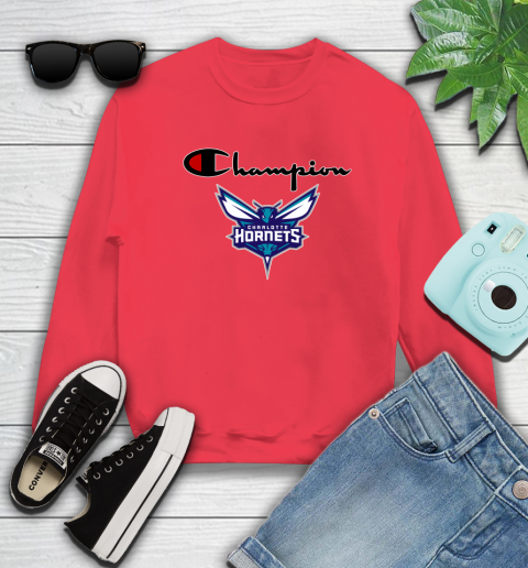 NBA Basketball Charlotte Hornets Champion Shirt Sweatshirt 7