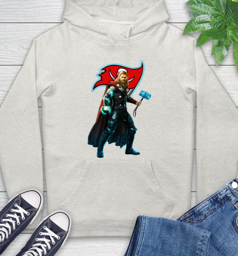 NFL Thor Avengers Endgame Football Tampa Bay Buccaneers Hoodie 12