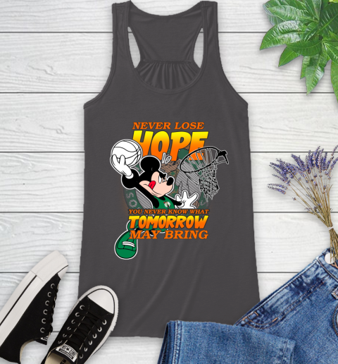 Boston Celtics NBA Basketball Mickey Disney Never Lose Hope Racerback Tank 11