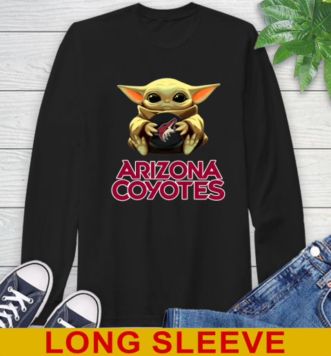 NHL Hockey Arizona Coyotes Star Wars Baby Yoda Shirt 59