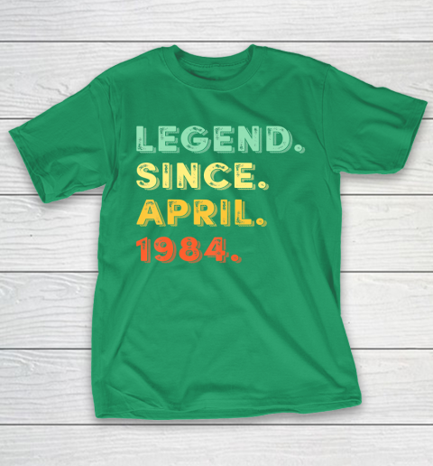 Classic Vintage April 1984 T-Shirt 1984 Birthday Gifts Classic Vintage April 1984 T-Shirt 1984 Birthday Gifts