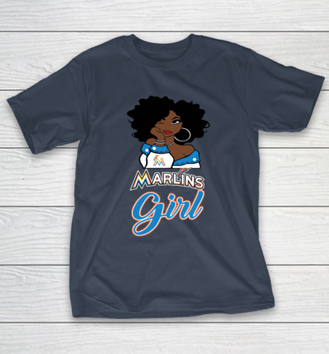 Miami Marlinss Girl MLB T-Shirt 4