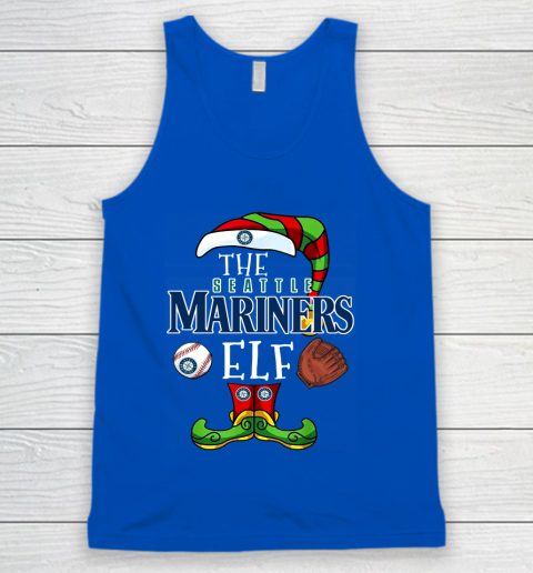 Seattle Mariners Christmas ELF Funny MLB Tank Top 4