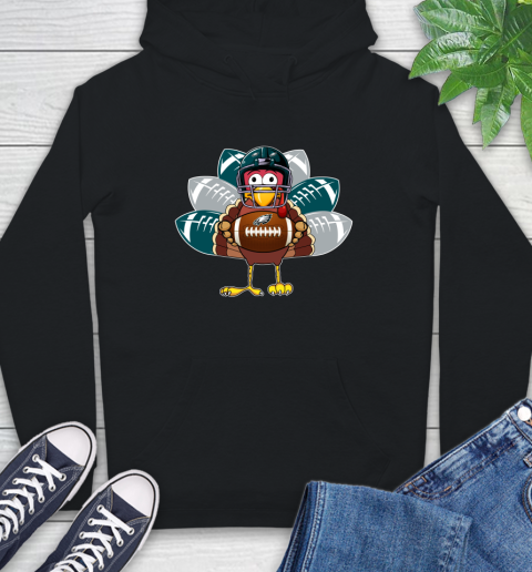 Philadelphia Eagles Turkey Thanksgiving Day Hoodie 2