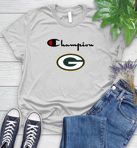 green champion shirt womens