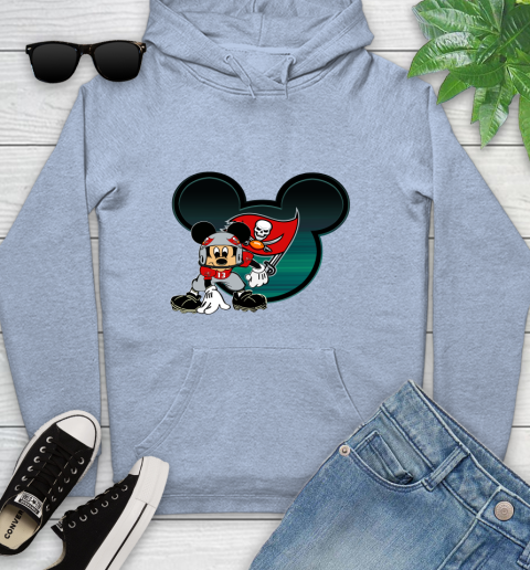 NFL Tampa Bay Buccaneers Mickey Mouse Disney Football T Shirt Youth Hoodie 10