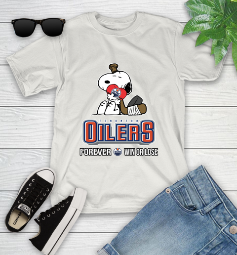 NHL The Peanuts Movie Snoopy Forever Win Or Lose Hockey Edmonton Oilers 114
