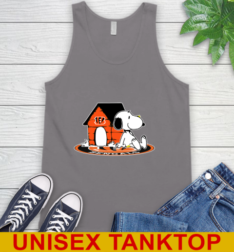 NFL Football Cincinnati Bengals Snoopy The Peanuts Movie Shirt Tank Top 7
