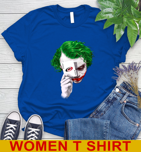 Carolina Hurricanes NHL Hockey Joker Card Shirt Women's T-Shirt 10
