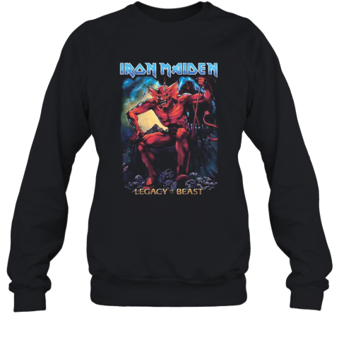 iron maiden legacy of the beast hoodie