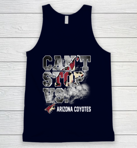 NHL Arizona Coyotes Hockey Can't Stop Vs Tank Top 2